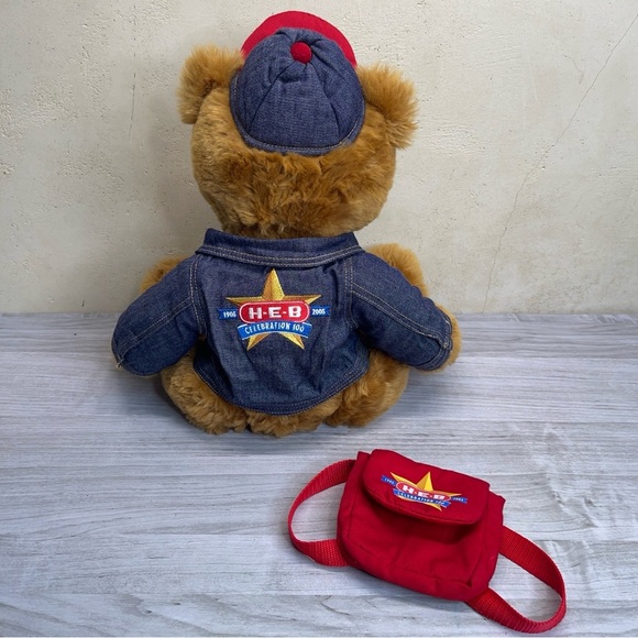 Commonweath Vintage HEB 2005 100th Anniversary Brown Bear Plush Stuffed Animal - Picture 4 of 16